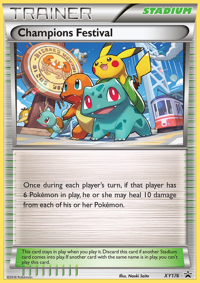 Champions Festival (XY176) [XY: Black Star Promos] - Trinity Hobby