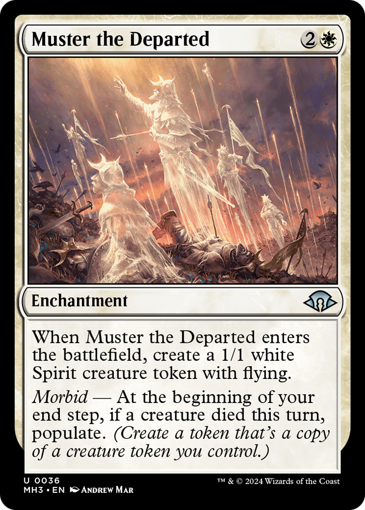 Muster the Departed [Modern Horizons 3] - Trinity Hobby