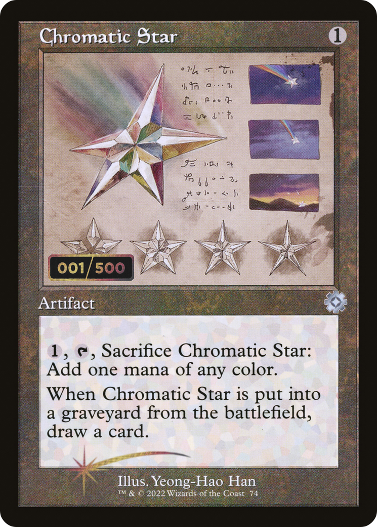Chromatic Star (Retro Schematic) (Serialized) [The Brothers' War Retro Artifacts] - Trinity Hobby