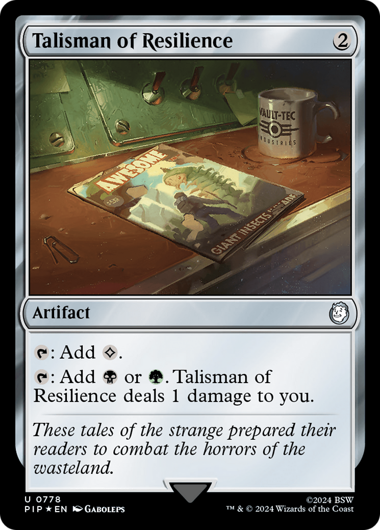 Talisman of Resilience (Surge Foil) [Fallout] - Trinity Hobby