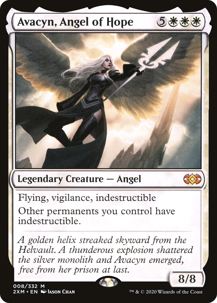 Avacyn, Angel of Hope [Double Masters] - Trinity Hobby