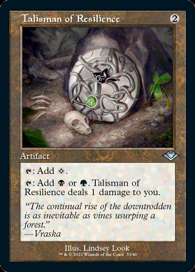 Talisman of Resilience (Retro) [Modern Horizons] - Trinity Hobby