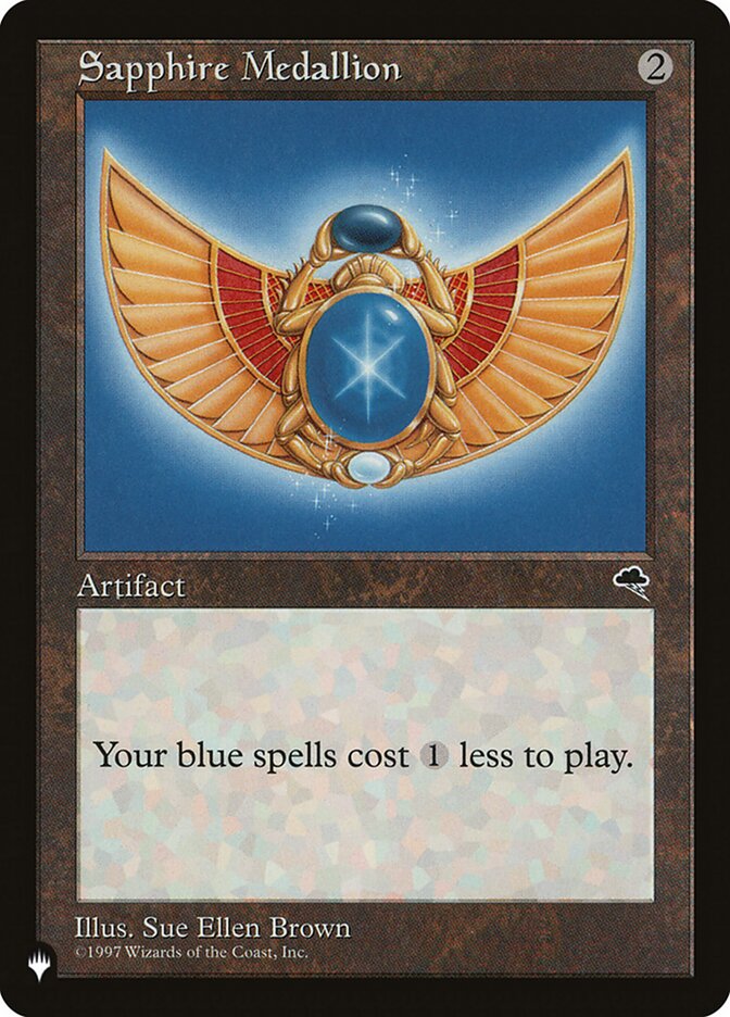 Sapphire Medallion [The List] - Trinity Hobby