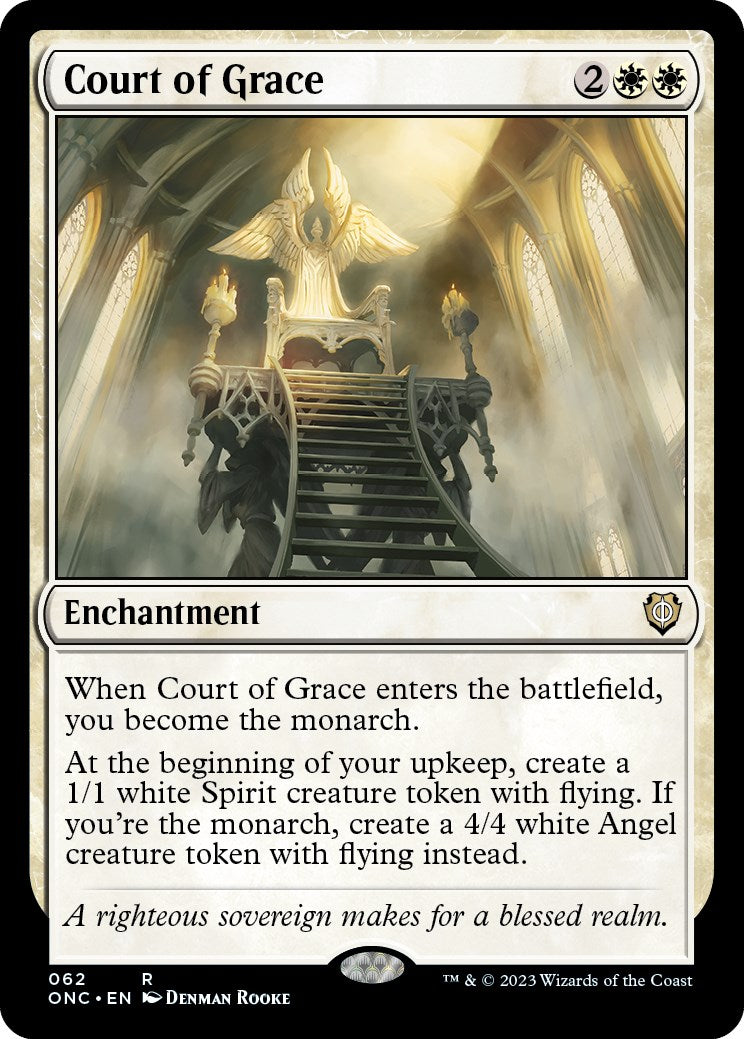 Court of Grace [Phyrexia: All Will Be One Commander] - Trinity Hobby