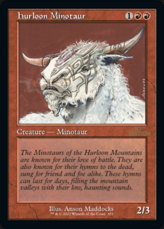 Hurloon Minotaur (Retro) [30th Anniversary Edition] - Trinity Hobby
