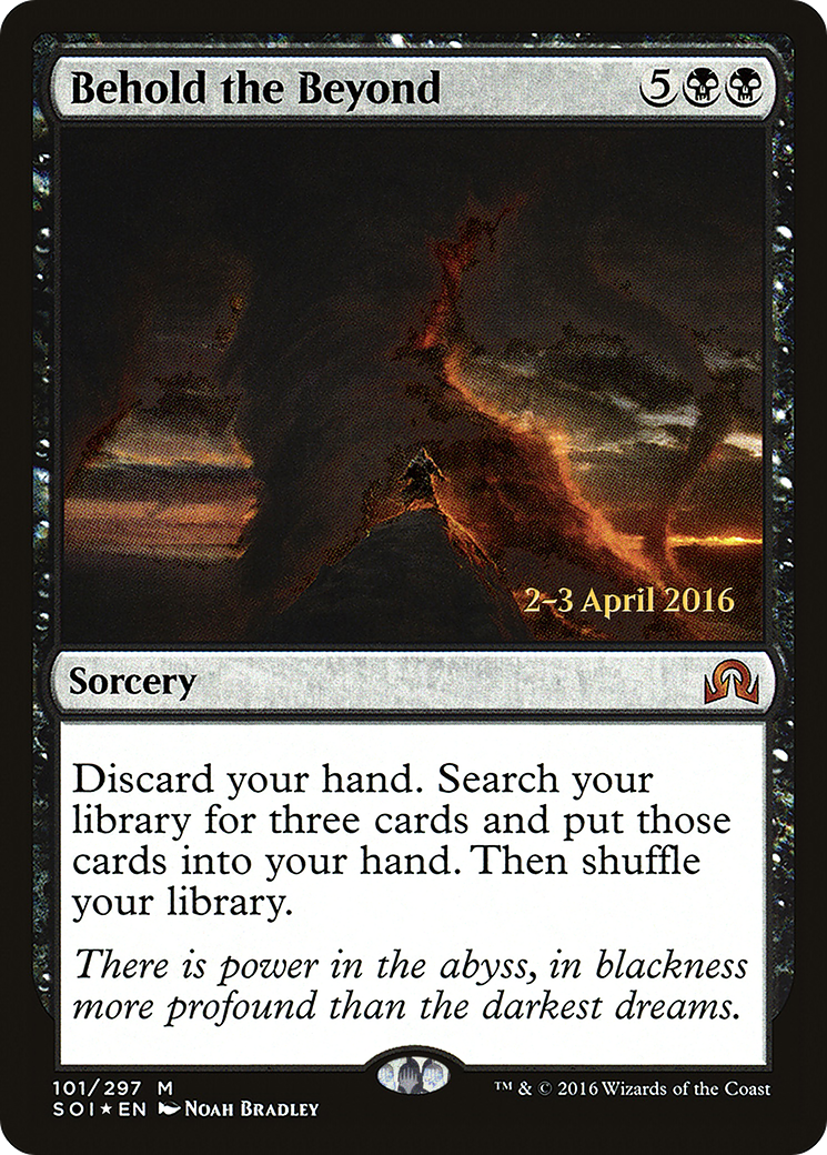 Behold the Beyond [Shadows over Innistrad Prerelease Promos] - Trinity Hobby