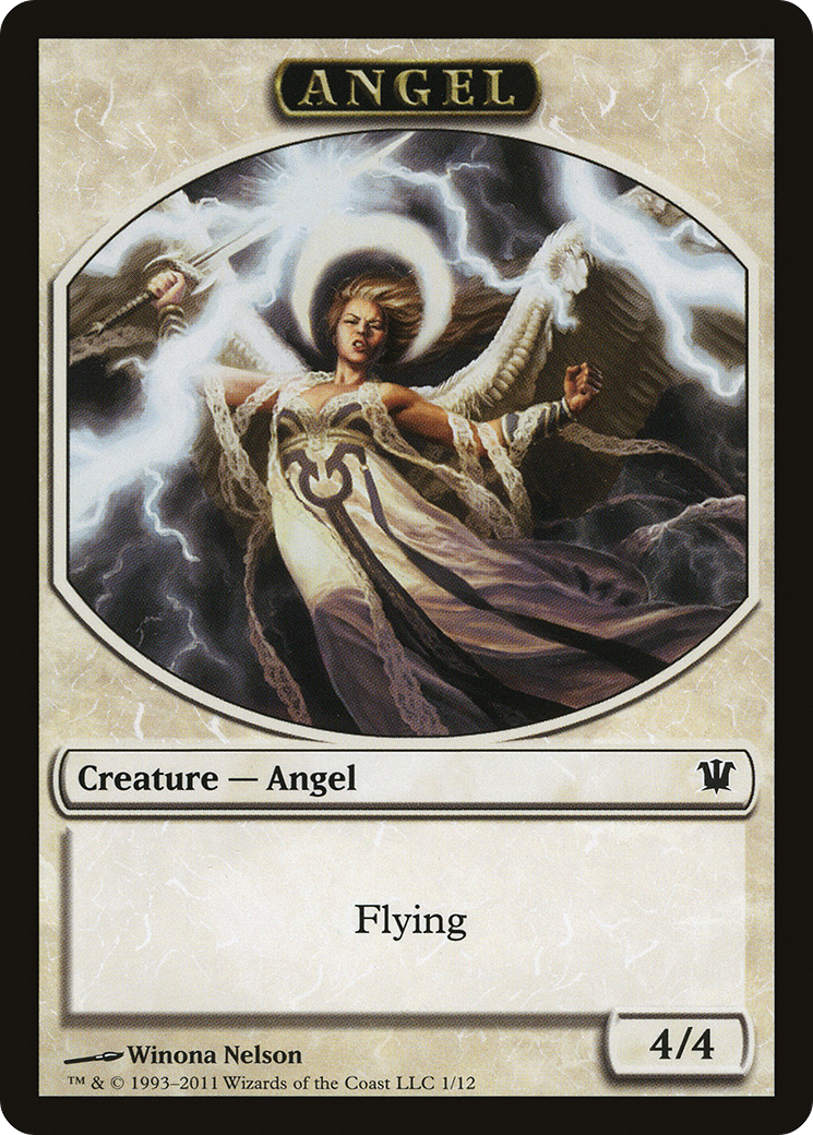 Angel Token [Innistrad Tokens] - Trinity Hobby