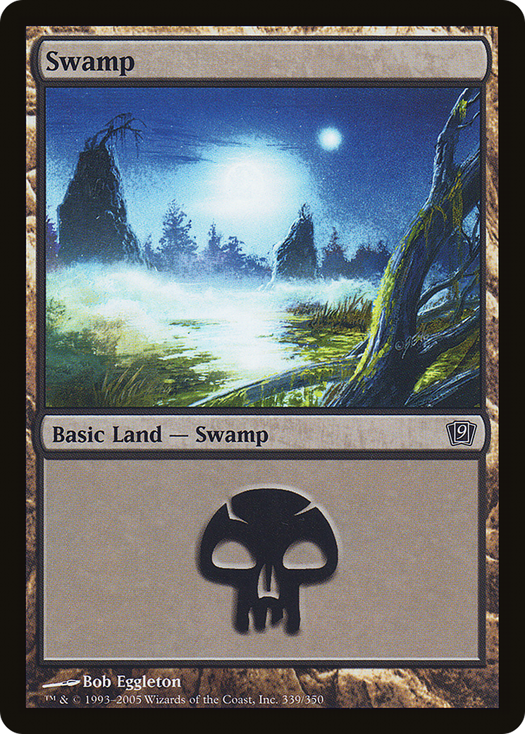 Swamp (339) [Ninth Edition] - Trinity Hobby