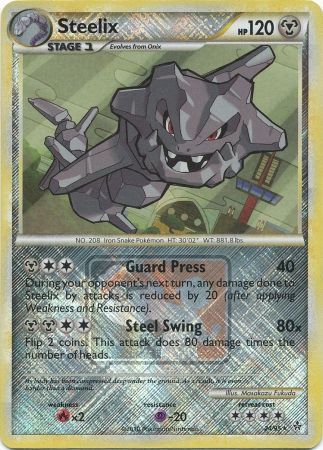Steelix (24/95) (League Promo) [HeartGold & SoulSilver: Unleashed] - Trinity Hobby