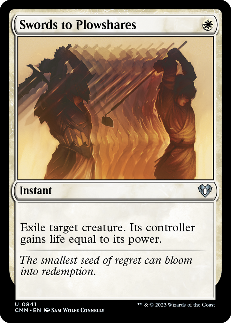 Swords to Plowshares [Commander Masters] - Trinity Hobby