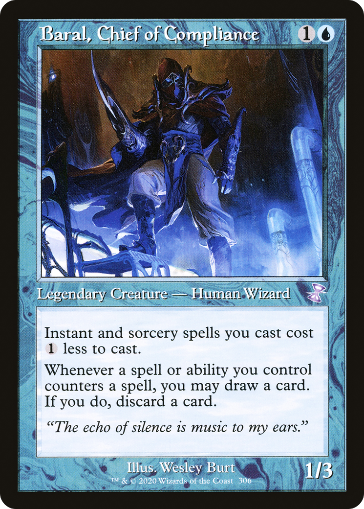 Baral, Chief of Compliance (Timeshifted) [Time Spiral Remastered] - Trinity Hobby