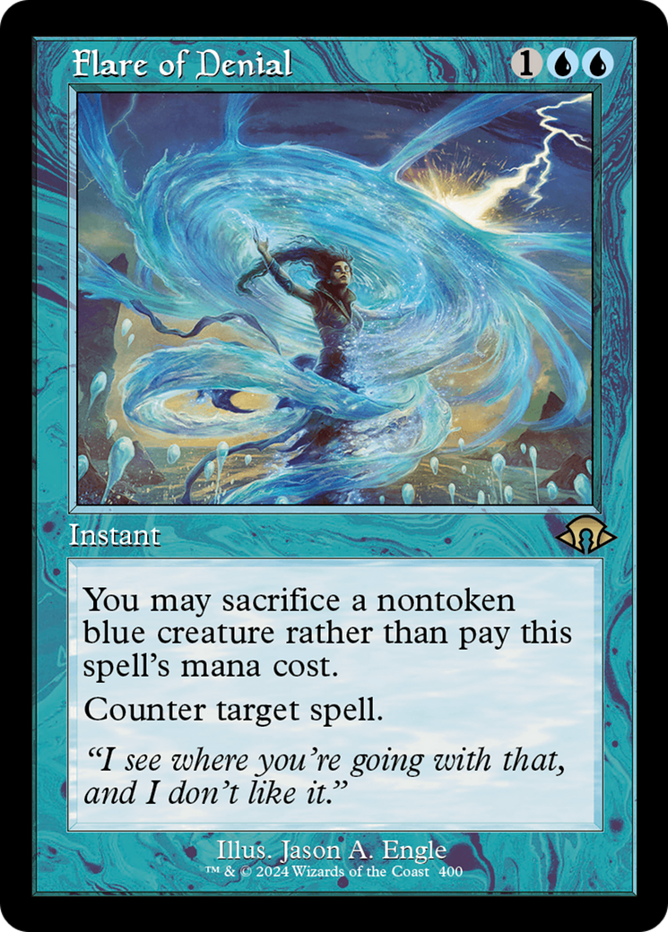 Flare of Denial (Retro) [Modern Horizons 3] - Trinity Hobby