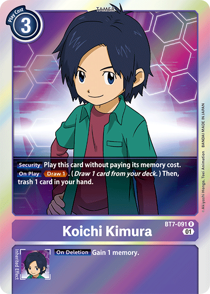 Koichi Kimura [BT7-091] [Prochaine aventure] 