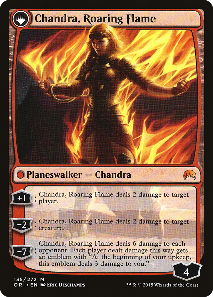 Chandra, Fire of Kaladesh // Chandra, Roaring Flame [Secret Lair: From Cute to Brute] - Trinity Hobby