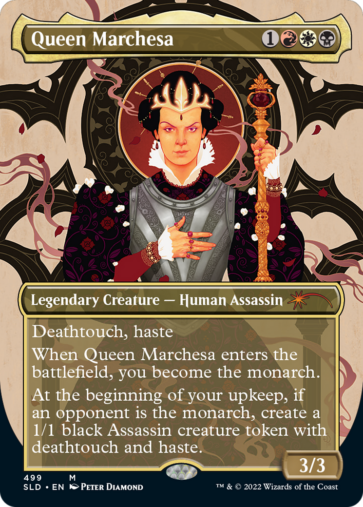 Queen Marchesa (Borderless) [Secret Lair Drop Series] - Trinity Hobby
