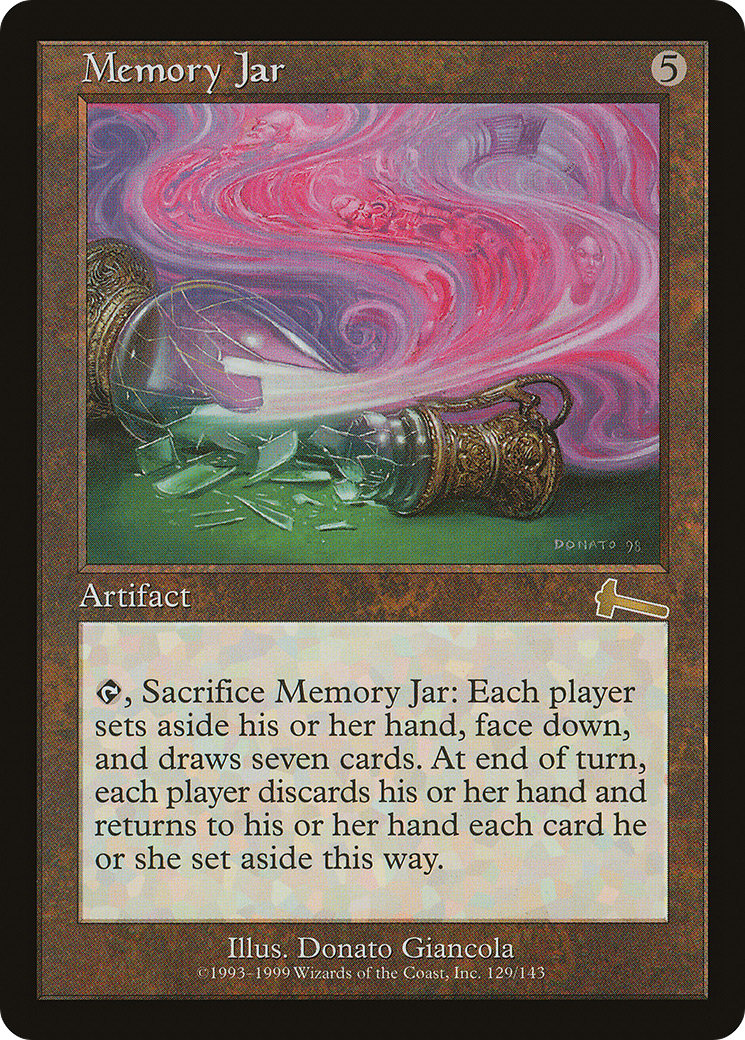 Memory Jar [Urza's Legacy] - Trinity Hobby