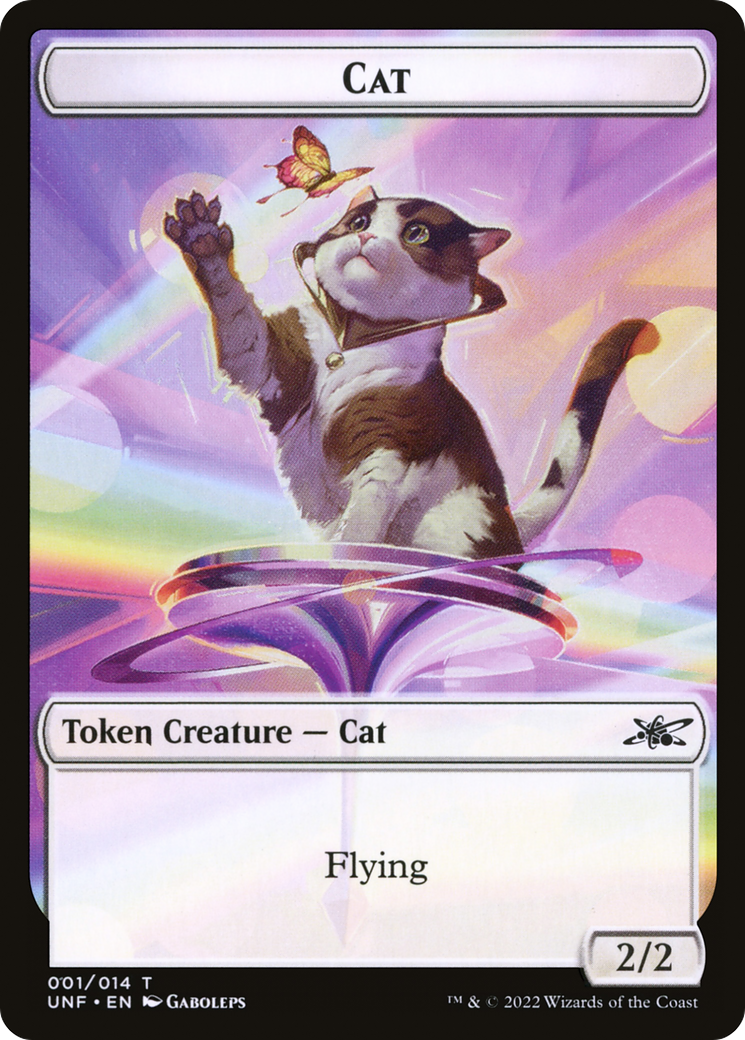 Cat Token [Unfinity Tokens] - Trinity Hobby