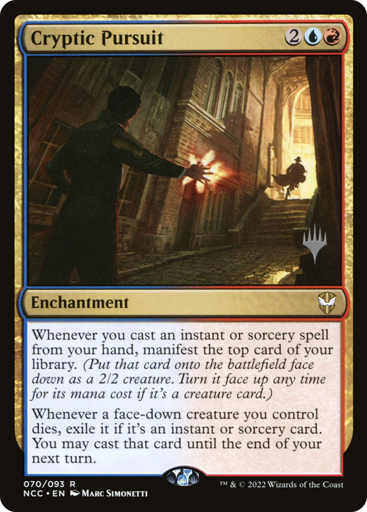 Cryptic Pursuit (Promo Pack) [Streets of New Capenna Commander Promos] - Trinity Hobby