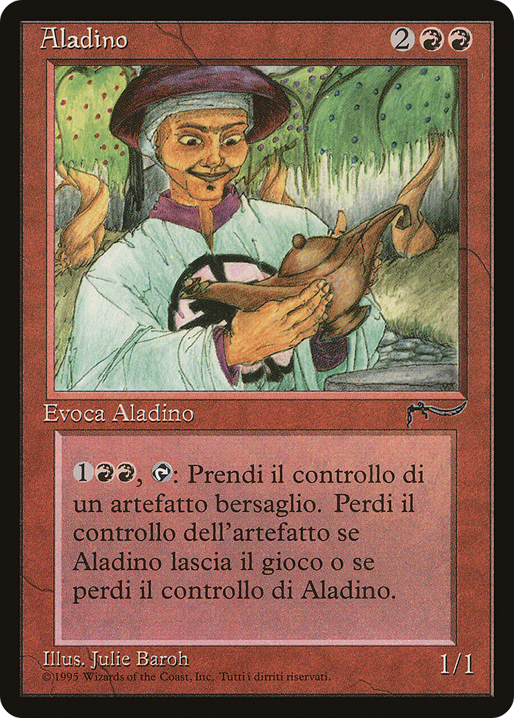 Aladdin (Italian) - "Aladino" [Rinascimento] - Trinity Hobby