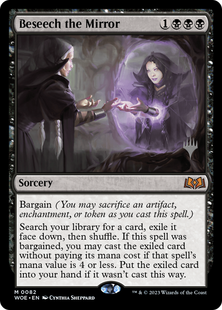 Beseech the Mirror (Promo Pack) [Wilds of Eldraine Promos] - Trinity Hobby