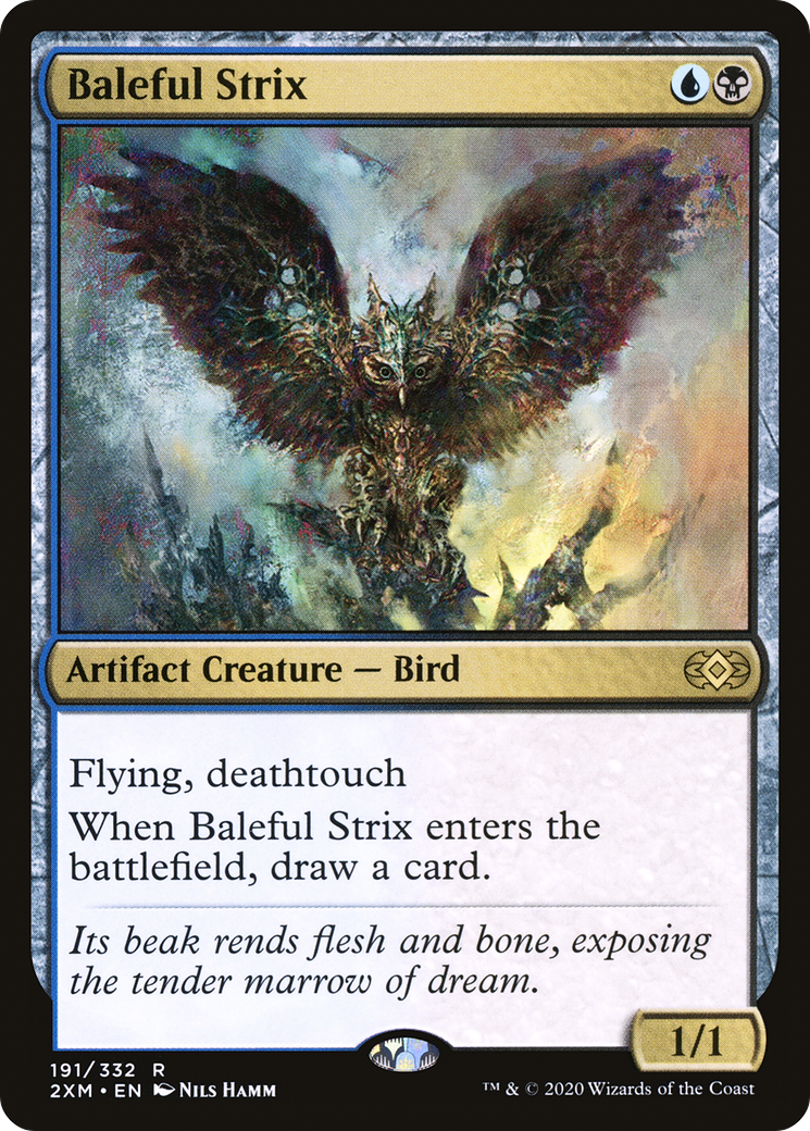 Baleful Strix [Double Masters] - Trinity Hobby