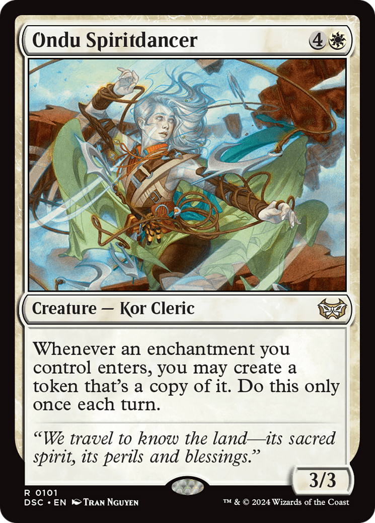 Ondu Spiritdancer [Duskmourn: House of Horror Commander] - Trinity Hobby