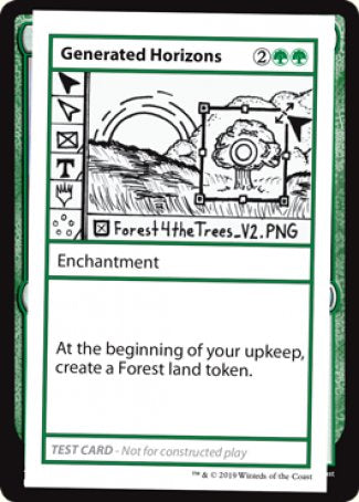 Generated Horizons (2021 Edition) [Mystery Booster Playtest Cards] - Trinity Hobby