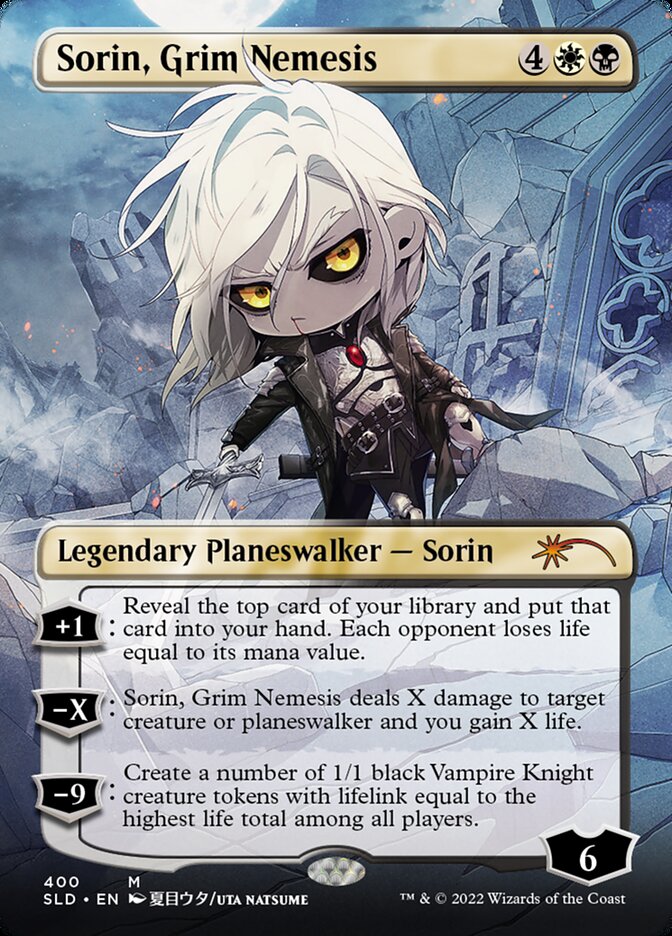 Sorin, Grim Nemesis (Borderless) [Secret Lair Drop Series] - Trinity Hobby