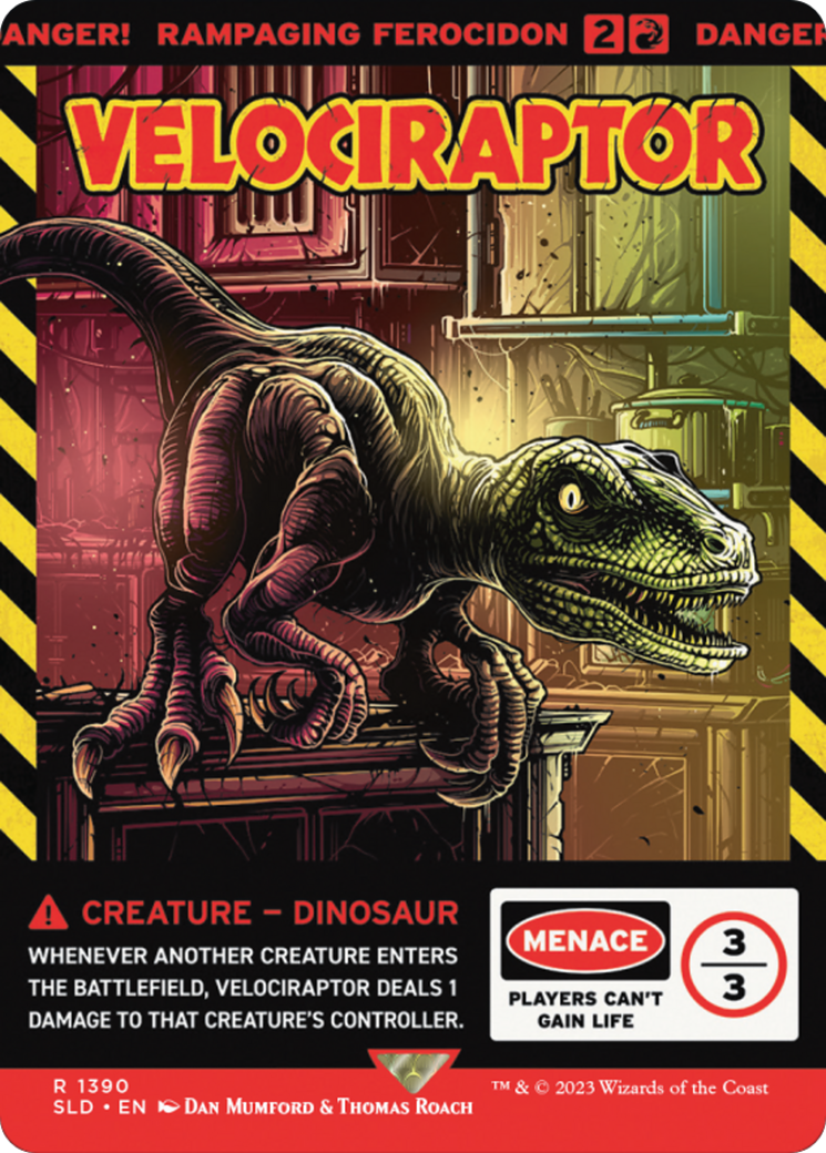 Velociraptor - Rampaging Ferocidon [Secret Lair Drop Series] - Trinity Hobby