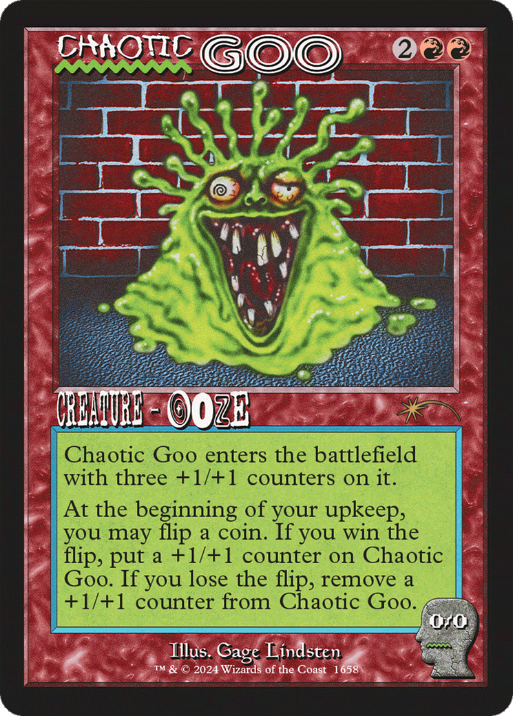Chaotic Goo  [Foil]  (SLD-1658) - [Secret Lair Drop] - Trinity Hobby