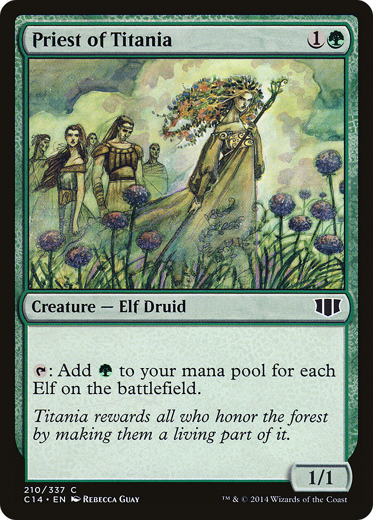 Priest of Titania [Commander 2014] - Trinity Hobby