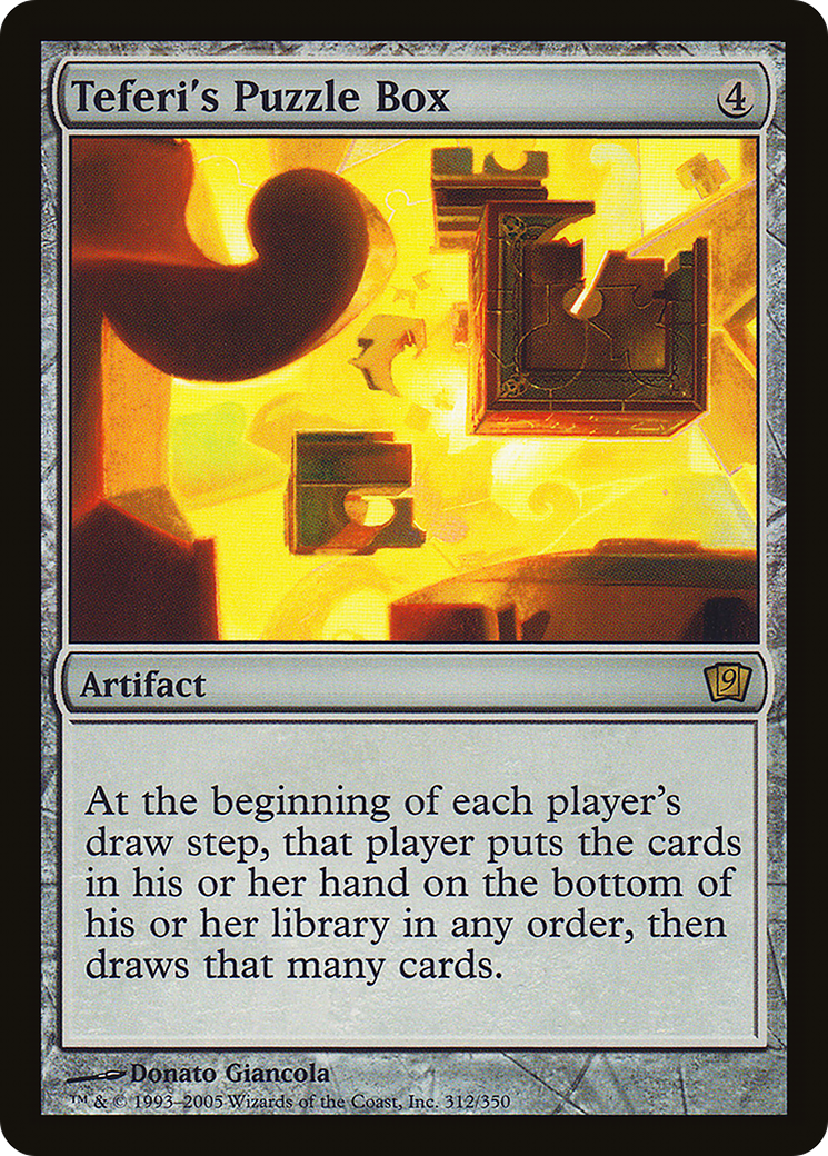 Teferi's Puzzle Box  [Foil]  (9ED-312★) - [Ninth Edition]