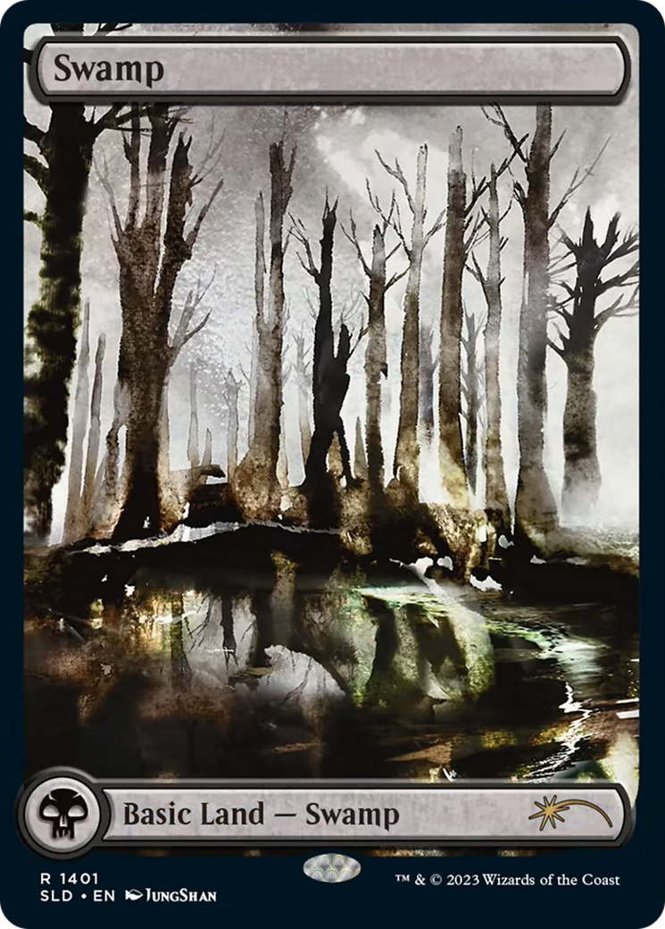 Swamp (1401) [Secret Lair Drop Series] - Trinity Hobby
