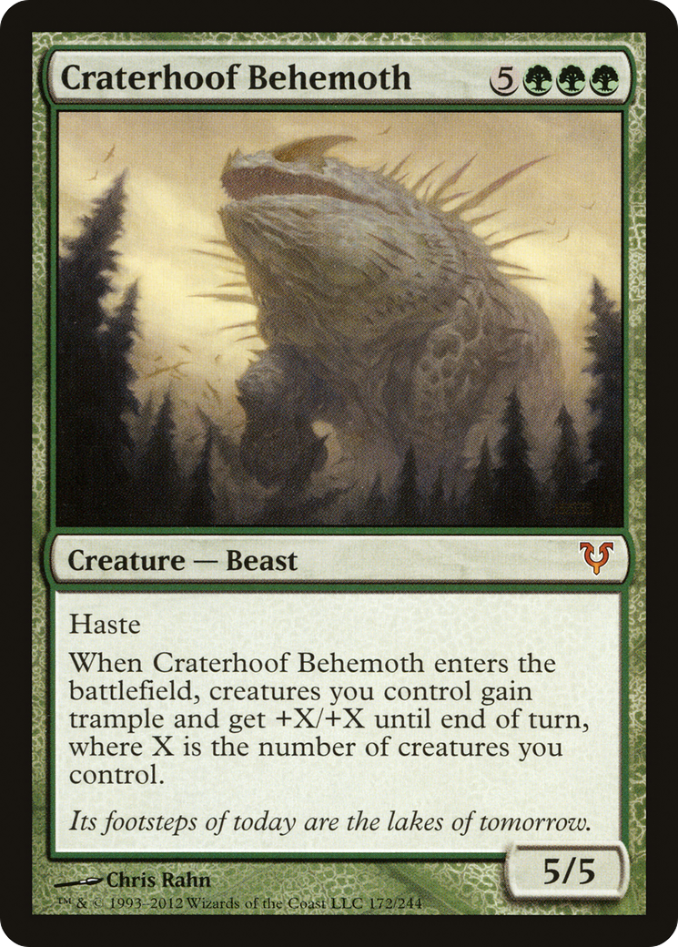 Craterhoof Behemoth [Avacyn Restored] - Trinity Hobby