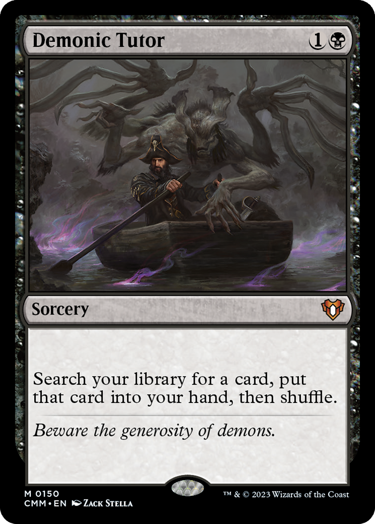 Demonic Tutor [Commander Masters] - Trinity Hobby