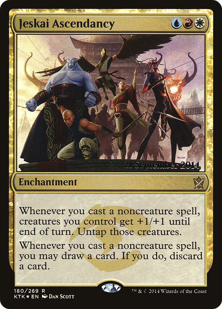 Jeskai Ascendancy [Khans of Tarkir Prerelease Promos] - Trinity Hobby