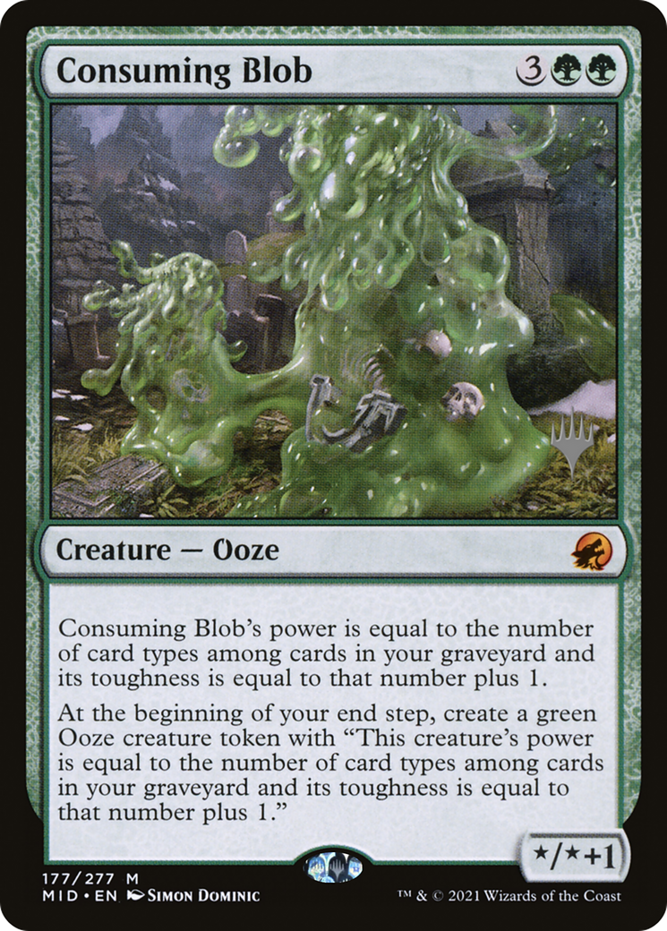 Consuming Blob (Promo Pack) [Innistrad: Midnight Hunt Promos] - Trinity Hobby