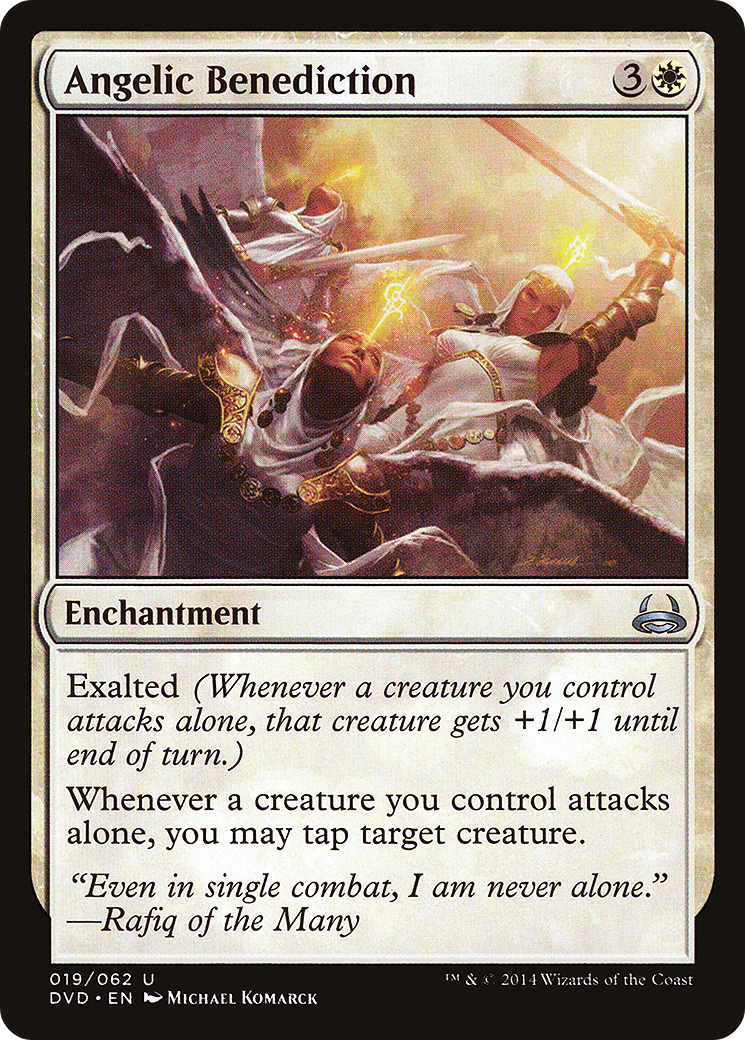 Angelic Benediction (Divine vs. Demonic) [Duel Decks Anthology] - Trinity Hobby
