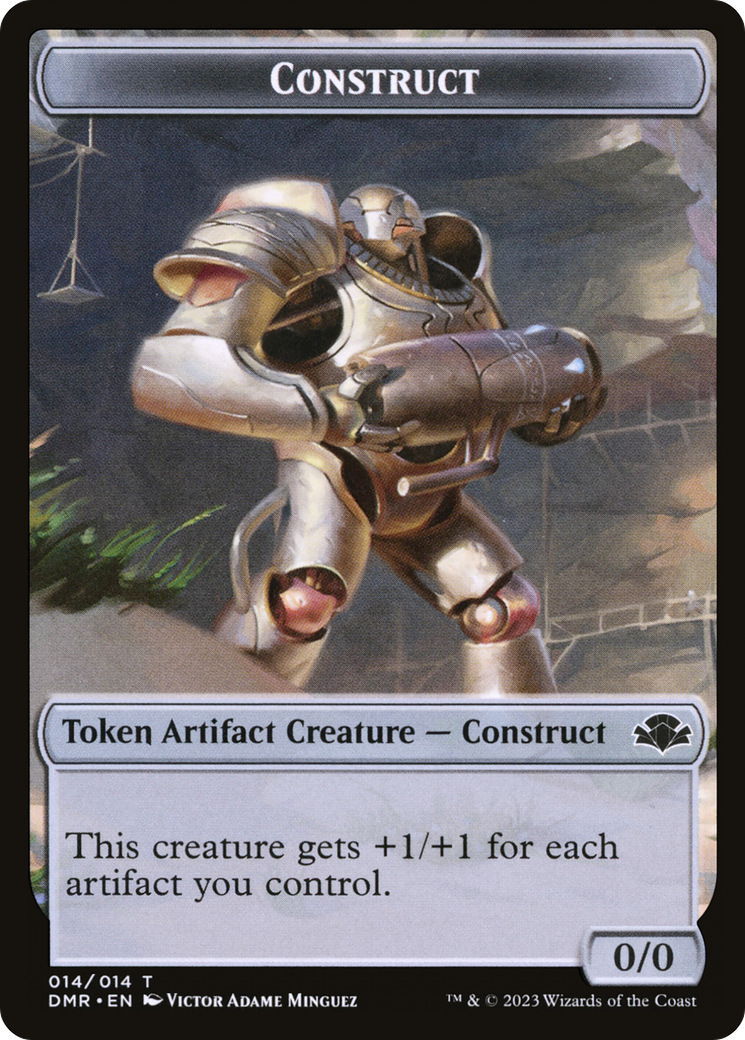Construct Token [Dominaria Remastered Tokens] - Trinity Hobby
