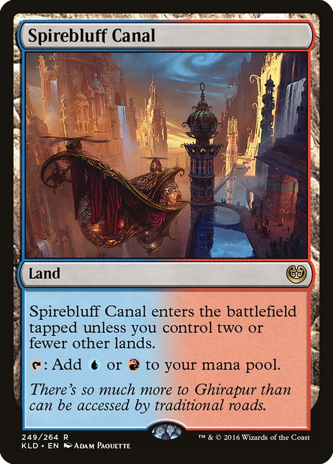 Spirebluff Canal [Kaladesh] - Trinity Hobby