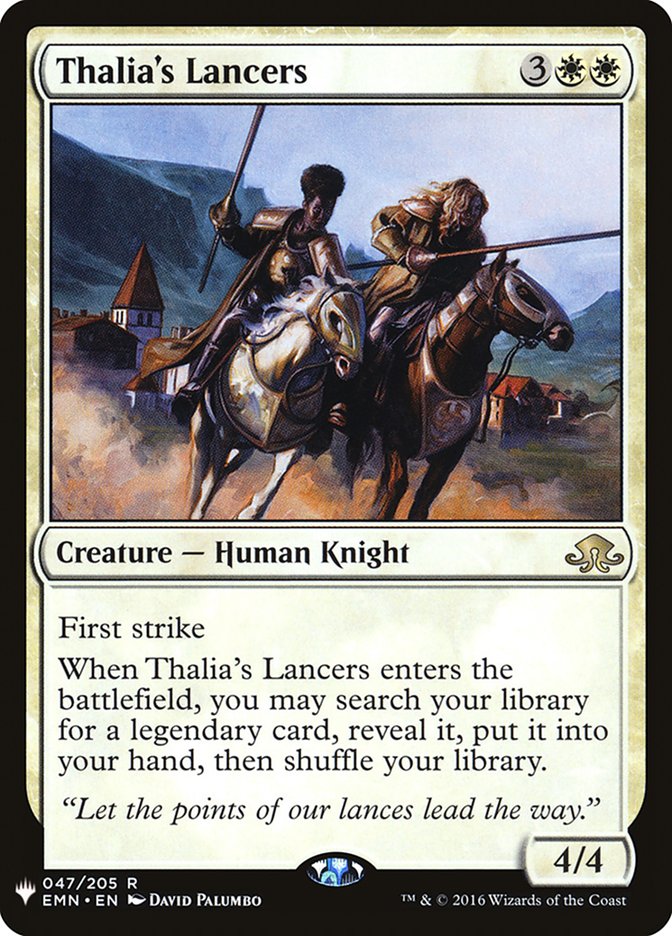 Thalia's Lancers [The List] - Trinity Hobby
