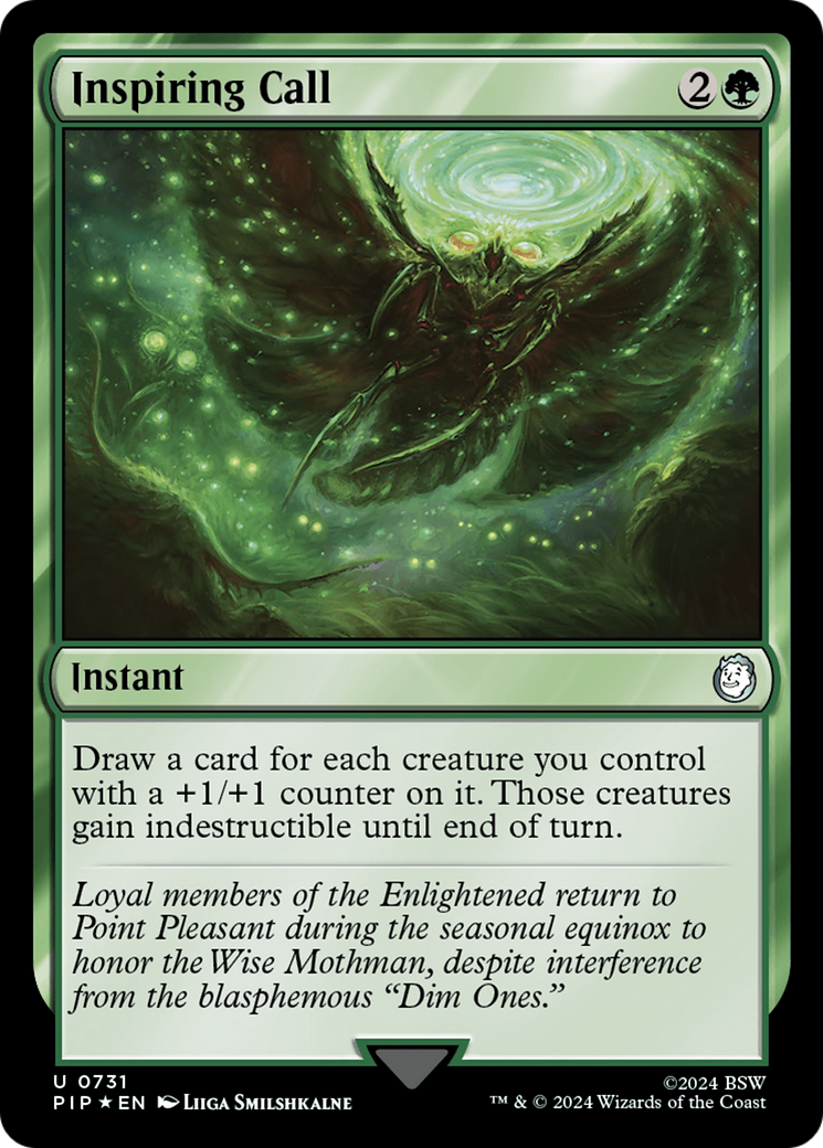 Inspiring Call (Surge Foil) [Fallout] - Trinity Hobby