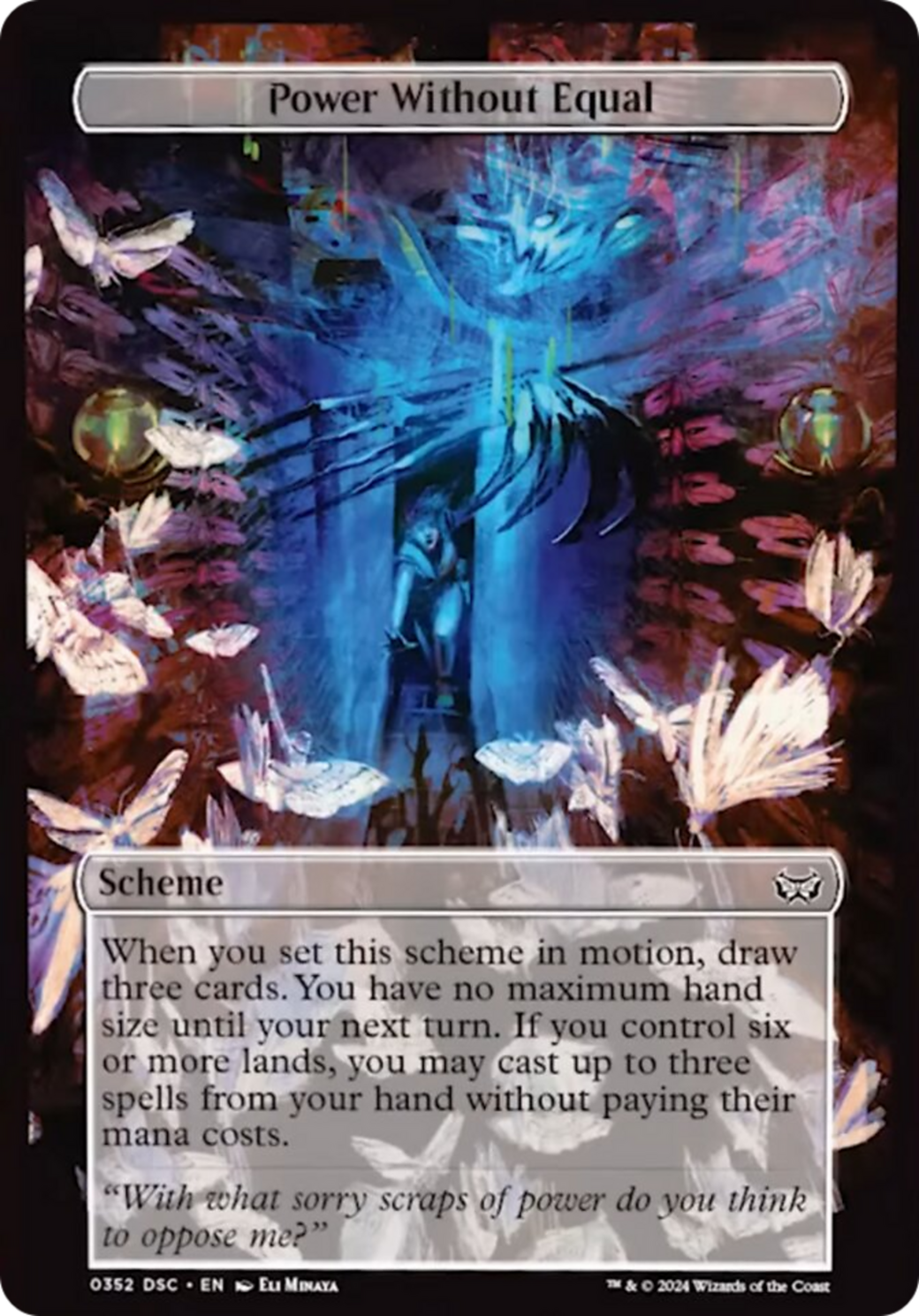 Power Without Equal (Full Art) [Duskmourn: Archenemy] - Trinity Hobby