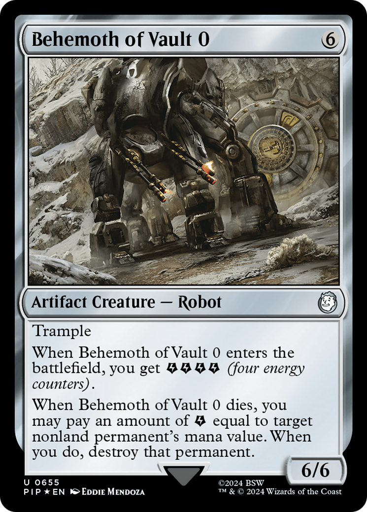 Behemoth of Vault 0 (Surge Foil) [Fallout] - Trinity Hobby