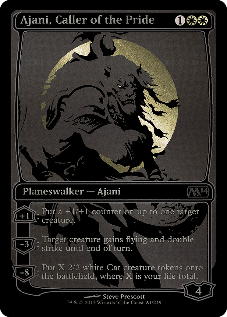 Ajani, Caller of the Pride [San Diego Comic-Con 2013] - Trinity Hobby