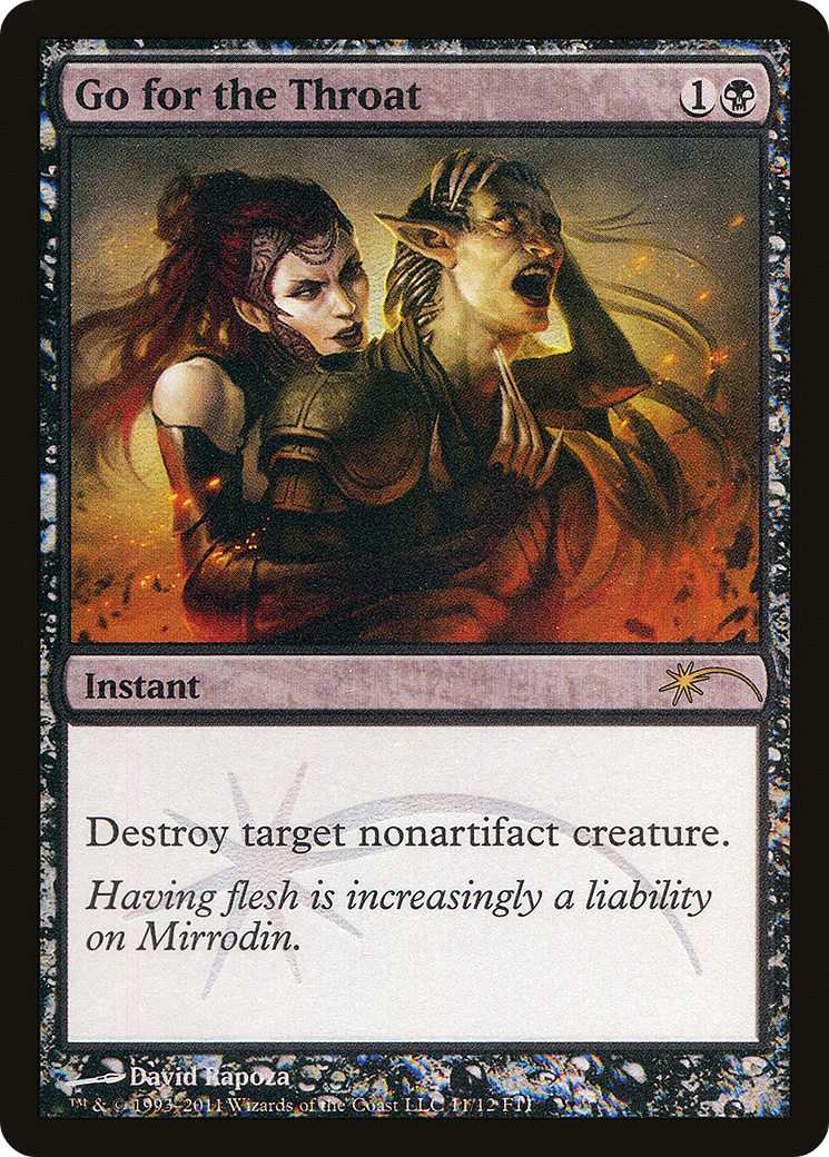 Go for the Throat [Friday Night Magic 2011] - Trinity Hobby