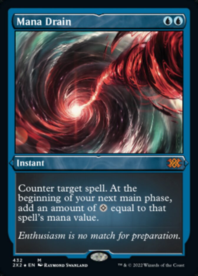 Mana Drain (Foil Etched) [Double Masters 2022] - Trinity Hobby
