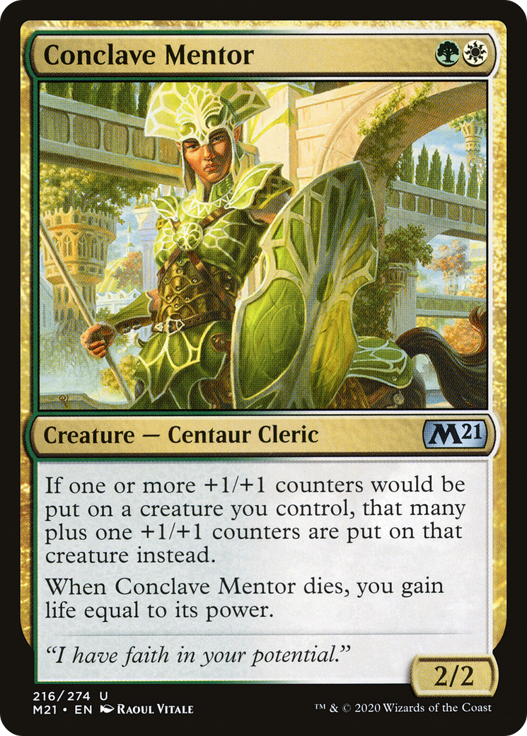Conclave Mentor [Core Set 2021] - Trinity Hobby