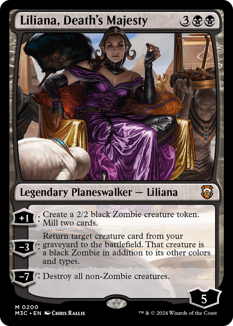 Liliana, Death's Majesty [Modern Horizons 3 Commander] - Trinity Hobby