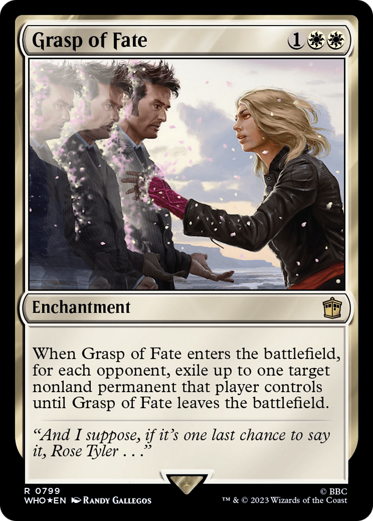 Grasp of Fate (Surge Foil) [Doctor Who] - Trinity Hobby